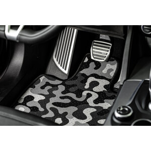 MINERVA - Tappeti in moquette universale Elite - MINERVA Abarth 500, Grande Punto, Alfa Romeo Giulia 2Wd, Giulietta, Mito, Stelvio, Audi A1, A3, A4, A4 Allroad - In Moquette universale