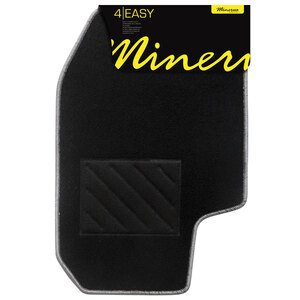 MINERVA - Tappeti in moquette universale Easy - MINERVA Audi TT, Chevrolet Cruze, Matiz, Chrysler 300C, Sebring, Daihatsu Cuore, Sirion, Dr Dr0, Dr5, Fiat Bravo - In Moquette universale
