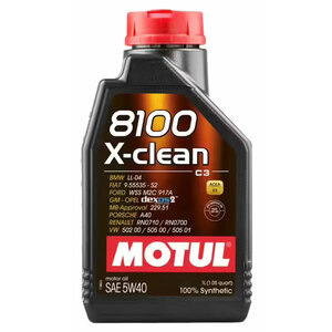 MOTUL - Olio motore 8100 X-Clean 5W40 - MOTUL - Olio motore
