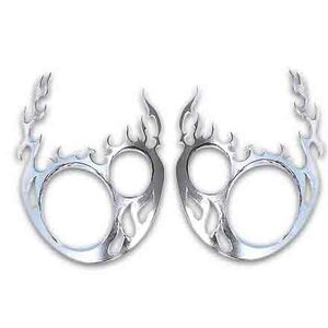 NEXT-CHROME - Profili cromati fari Fiamme Mini Mini 2001> - NEXT-CHROME Mini Mini 2001 > - Profili cromati fari