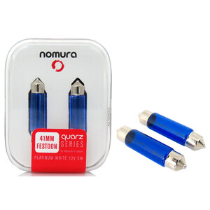 NOMURA - Lampadina a siluro a filamento Quarz Festoon SV8,5 - NOMURA - Lampadina a siluro a filamento