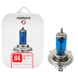 NOMURA - Lampadine - Alogene Xenon Plasma Quarz Platinum H4 - NOMURA - Lampadine - Alogene Xenon Plasma