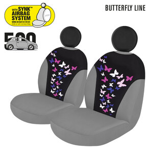 NORRIS - Auto Specifico Anteriore Butterfly Fiat 500 - NORRIS - Auto Specifico Anteriore