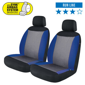 NORRIS - Coprisedili anteriori 2pz More - Run Line - NORRIS - Coprisedili anteriori 2pz