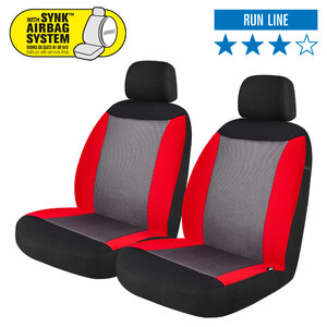 NORRIS - Coprisedili anteriori 2pz More - Run - NORRIS - Coprisedili anteriori 2pz