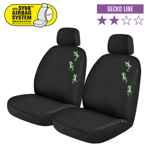 NORRIS - Coprisedili anteriori 2pz Fashion - Gecko - NORRIS - Coprisedili anteriori 2pz