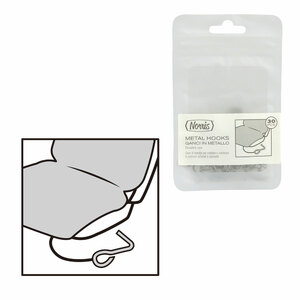 NORRIS - Gancetti fissaggio Metal Hooks - NORRIS - Gancetti fissaggio