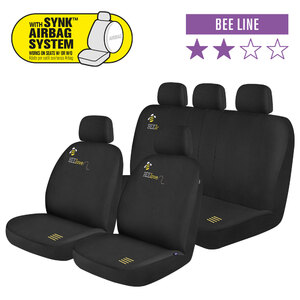 NORRIS - Set coprisedili Fashion - Bee - NORRIS - Set coprisedili