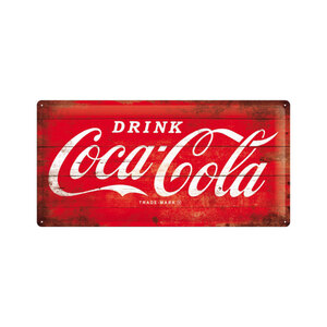 NOSTALGIC ART - Cartello in latta Coca Cola - NOSTALGIC ART - Cartello in latta