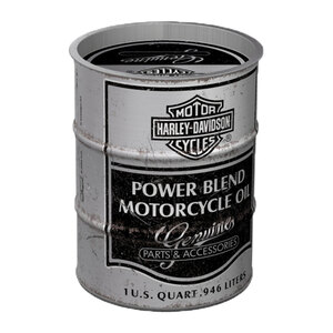 NOSTALGIC ART - Salvadanaio Harley Davidson Power Motorcycle Blend Oil - NOSTALGIC ART - Salvadanaio