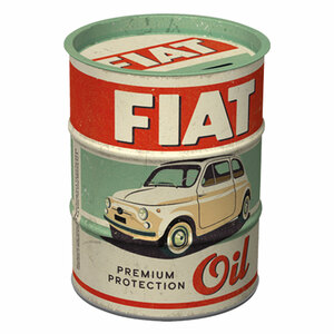 NOSTALGIC ART - Salvadanaio Fiat - Premium Protection Oil - NOSTALGIC ART - Salvadanaio
