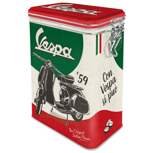 NOSTALGIC ART - Scatola in latta Vespa The Italian Classic - NOSTALGIC ART - Scatola in latta