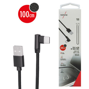NOVAK - Cavo USB-C - USB Design ad angolo 90° - NOVAK - Cavo USB-C - USB