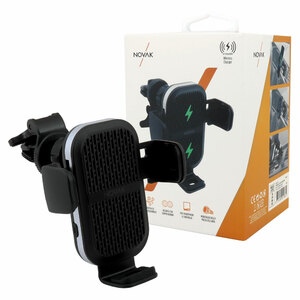 NOVAK - Supporto-caricabatteria wireless Da presa d'aria - NOVAK - Supporto-caricabatteria wireless