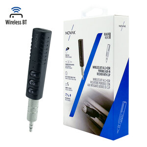 NOVAK - Trasmettitore Bluetooth Ricevitore Bluetooth + Aux 3,5mm - NOVAK - Trasmettitore Bluetooth