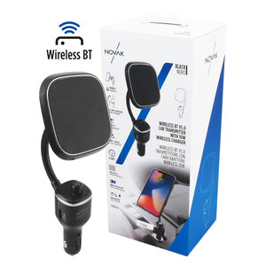 NOVAK - Trasmettitore Bluetooth Con carica batterie wireless - NOVAK - Trasmettitore Bluetooth