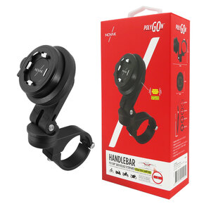 NOVAK - Supporto smartphone Polygon attacco manubrio antivibrazioni - NOVAK - Supporto smartphone