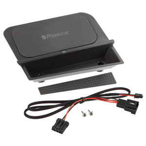 PHONOCAR - Caricabatteria wireless QI Peugeot - PHONOCAR Peugeot 3008, 5008 - Caricabatteria wireless