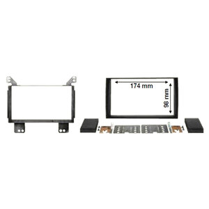 PHONOCAR - Installazione Mascherina 2 din Kia Ceed - PHONOCAR Kia Ceed - Installazione