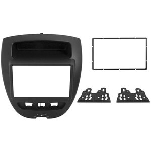 PHONOCAR - Installazione Mascherina 2 din - PHONOCAR Citroen C1, Peugeot 107, Toyota Aygo - Installazione