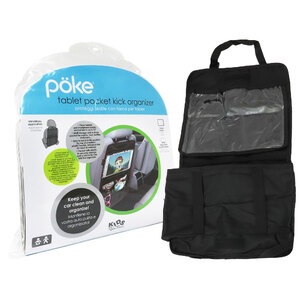 POKE - Protezione sedile posteriore con organizer e tasca per tablet - POKE - Protezione sedile posteriore