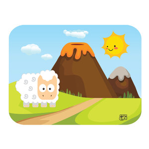 POKE - Tendina laterale statica Pecora - POKE - Tendina laterale statica