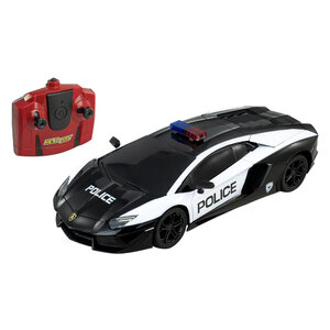 REEL TOYS - Modellino radio comandato Lamborghini Aventador Coupe Police - REEL TOYS - Modellino radio comandato