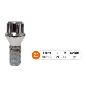 RICCI - Bulloni antifurto e chiavi - RICCI - Bulloni antifurto e chiavi