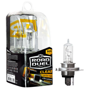 ROAD DUEL - Lampadina alogena Clear H4 - ROAD DUEL - Lampadina alogena
