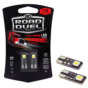 ROAD DUEL - Lampadina T10 a led Xtra Power - T10 SMD Led - ROAD DUEL - Lampadina T10 a led