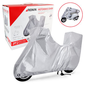 RONIN - Telo Coprimoto interno-esterno Premium Top felpato per parabrezza e bauletto - Telo Coprimoto interno-esterno