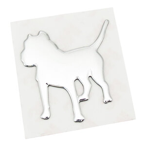 ROX - Emblema 3D Pitbull - ROX - Emblema 3D