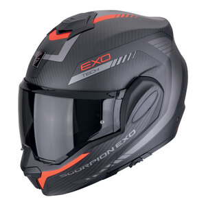 SCORPION EXO - Casco Modulare Exo-Tech EVO Cosy Carbon - Casco Modulare