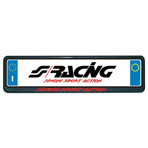 SIMONI RACING - Portatarga Strong Anti-theft - SIMONI RACING - Portatarga