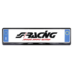 SIMONI RACING - Portatarga Posteriore - SIMONI RACING - Portatarga