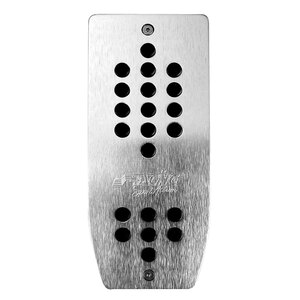 SIMONI RACING - Pedana poggiapiedi sinistra Rally Ergal Pedana - SIMONI RACING - Pedana poggiapiedi sinistra