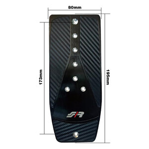 SIMONI RACING - Pedana poggiapiedi sinistra Carbon Look - SIMONI RACING - Pedana poggiapiedi sinistra