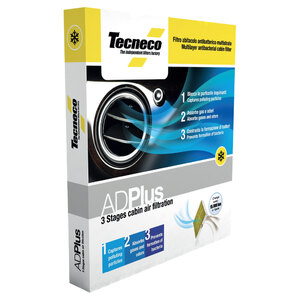TECNECO FILTERS - Filtro abitacolo ADPlus - TECNECO FILTERS Renault Fluence, Megane, Megane III, Scala - Filtro abitacolo