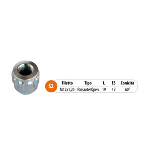 TECNOSTEEL - Dadi antifurto - TECNOSTEEL Subaru Forester, Impreza, Justy, Legacy - Dadi antifurto