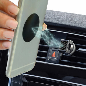 TETRAX - Supporto magnetico da cruscotto X2 Carbon - TETRAX - Supporto magnetico da cruscotto