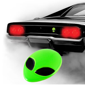 TUNING GURU - Emblema 3D Alien - TUNING GURU - Emblema 3D