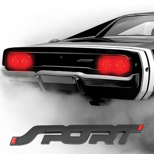 Emblema 3D Sport - TUNING GURU TUNING GURU