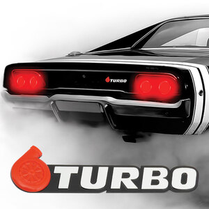 TUNING GURU - Emblema 3D Turbo - TUNING GURU - Emblema 3D