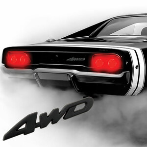 TUNING GURU - Emblema 3D 4WD - TUNING GURU - Emblema 3D