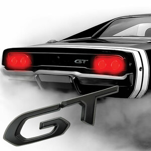 TUNING GURU - Emblema 3D GT - TUNING GURU - Emblema 3D