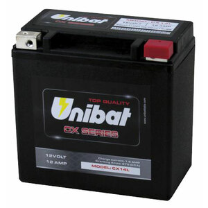 UNIBAT - Batteria moto CX14L - UNIBAT - Batteria moto