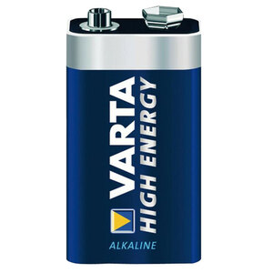 VARTA - Batteria alcalina High Energy 9V - VARTA - Batteria alcalina