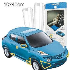 VENZO - Protezione a pellicola Portiera, angoli paraurti e fascia laterale - VENZO - Protezione a pellicola
