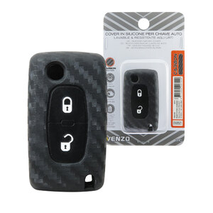 VENZO - Cover chiave - VENZO Citroen C2, C3, C4, C5, C6, C8, Xsara, Peugeot 107, 207, 307 - Cover chiave