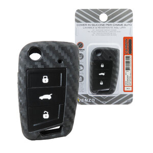 VENZO - Cover chiave - VENZO Seat Ateca, Volkswagen Golf VII, Lamando, Sportsvan, T-Roc, Tiguan - Cover chiave